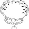 Azinoo Dog Pinch Collar Adjustable Fit-0
