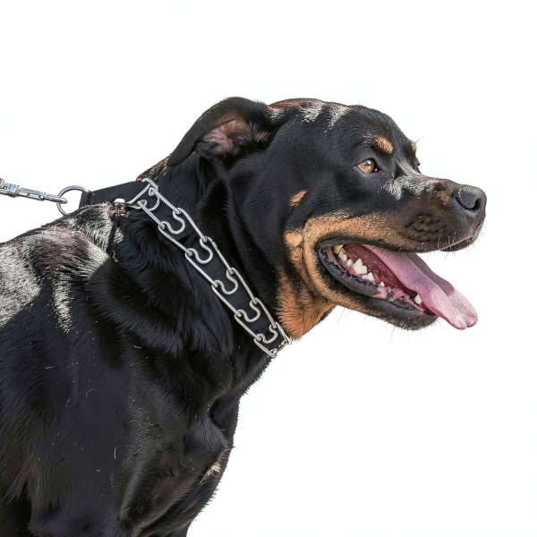 Titan Easy-On Dog Prong Training Collar Black-1