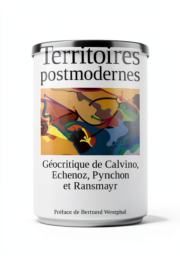 'French Kindle book on postmodernism displayed on a tablet'