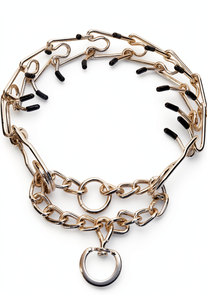 Adjustable dog pinch collars by Azinoo
