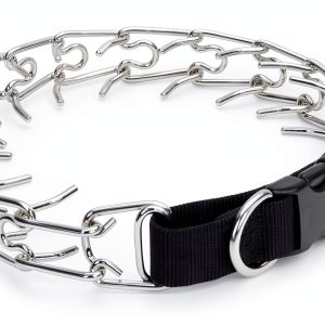 Titan Easy-On Dog Prong Training Collar Black-0
