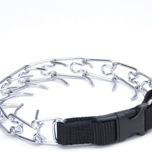 Titan Easy-On Dog Prong Training Collar Black-0