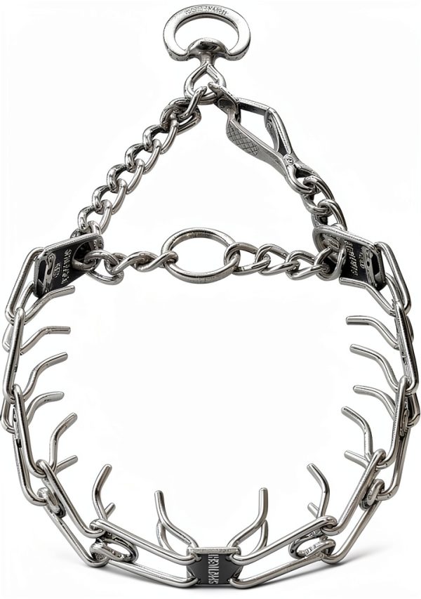 Dog Pinch Collar Pet Supply Imports Steel-0