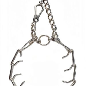 Dog Prong Collar Chrome Downtown Pet Supply-0