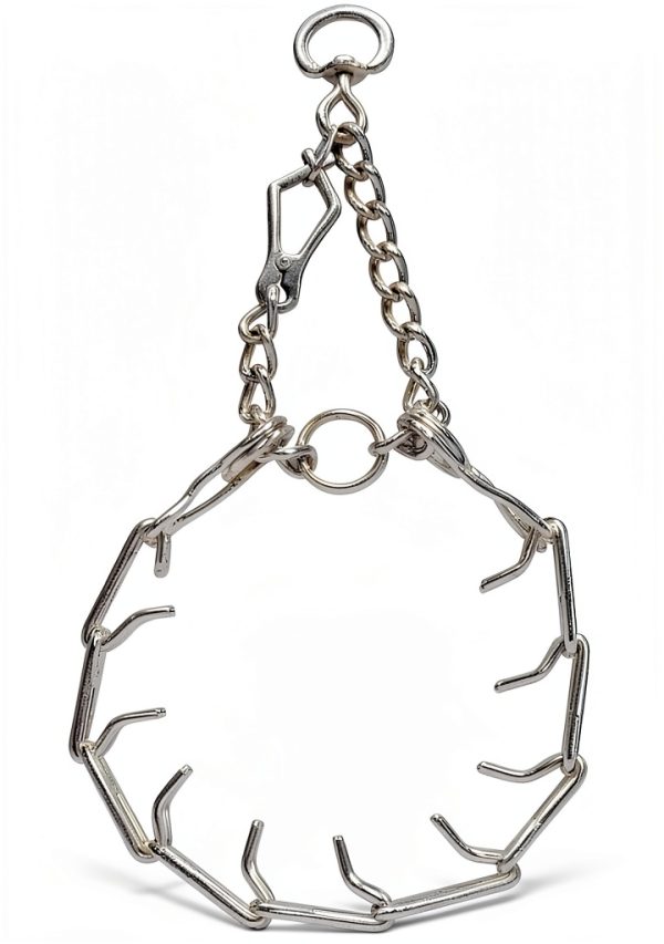 Dog Prong Collar Chrome Downtown Pet Supply-0