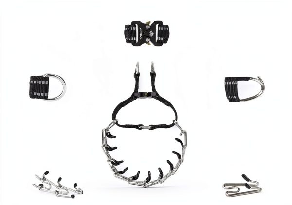 JIPIMON Dog Pinch Training Collar Stainless Steel-3
