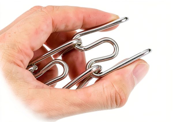 Dog Collar Links MOZETO Stainless Steel Extension-4
