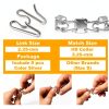 Dog Collar Links MOZETO Stainless Steel Extension-1