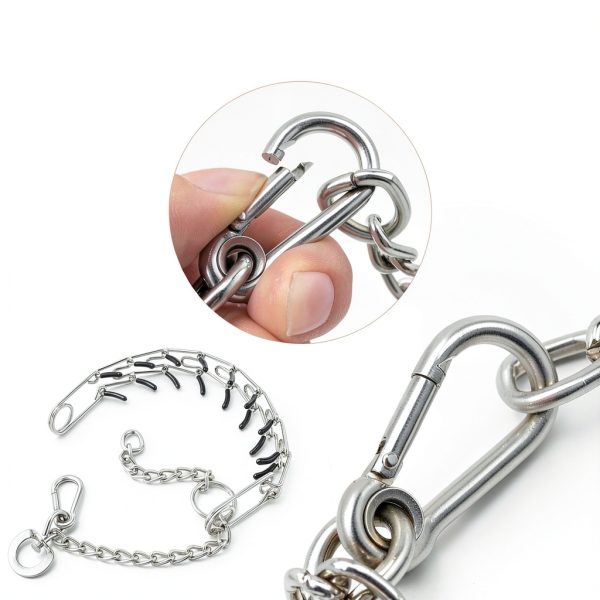 DEYACE Stainless Steel Dog Training Collar-3