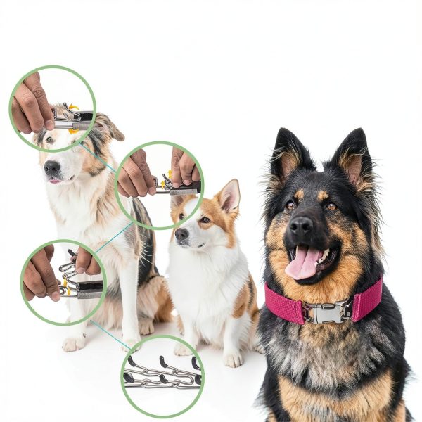 Dog Pinch Collar HAESINPA Quick Release Training-5