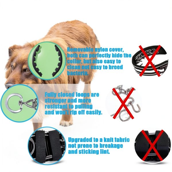 Dog Pinch Collar HAESINPA Quick Release Training-1