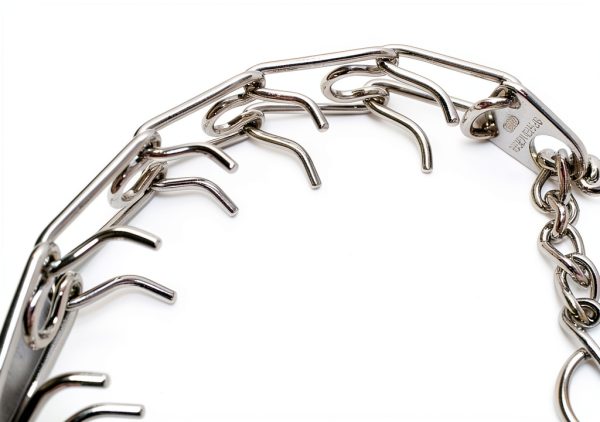 Herm Sprenger Chrome Prong Dog Collar Large X-Large 4mm 25in-5