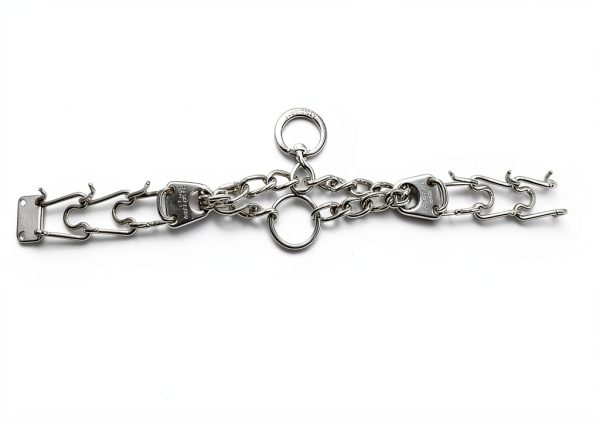 Herm Sprenger Chrome Prong Dog Collar Large X-Large 4mm 25in-3