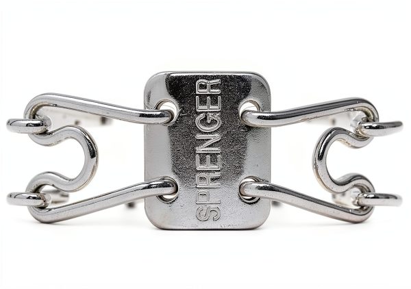 Herm Sprenger Ultra-Plus Prong Collar Silver Small Size 2.25mm Gauge-3