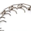 Herm Sprenger Chrome Plated Steel Prong Dog Collar Medium Silver 3.2mm-5