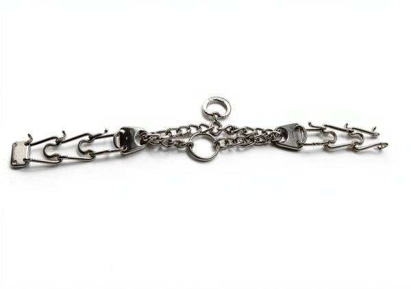 Herm Sprenger Silver Prong Collar Dog Training 3mm Chrome Steel-3