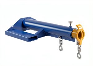 Steel Shorty Telescoping Lift Boom Vestil 24in Blue LMS-EBT-46-6-0