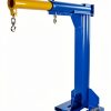 Vestil Steel High Rise Telescoping Boom 36in Fork Pocket 6000lb Blue-1