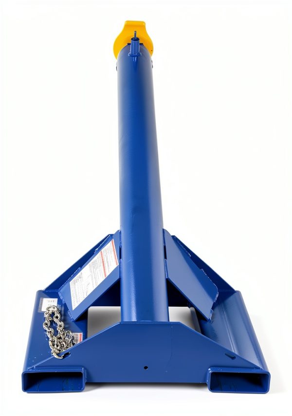 Vestil LM-F15-4-24 Steel Lift Master Boom 24 In. Fixed 15 Degrees 4,000 Lb. Capacity Blue and Yellow-3
