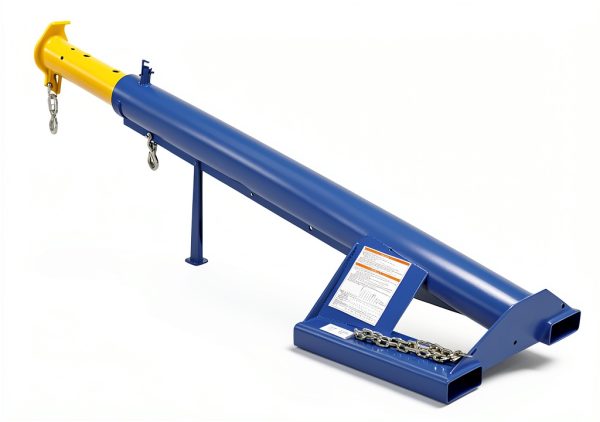 Vestil LM-F15-4-24 Steel Lift Master Boom 24 In. Fixed 15 Degrees 4,000 Lb. Capacity Blue and Yellow-4