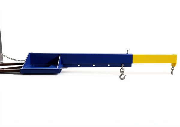 Vestil LM-EBT-8-24 Steel Telescoping Lift Boom Pocket 8,000lb Blue-3