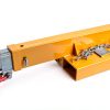 Silver Forklift Short Mobile Crane Lifting Hoist Jib Boom Attachment – 9900lb Capacity, Heavy Duty Tool For Forklifts Industrial Use-3