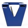 Vestil CRP-108 Fork Mounted Rug Ram Boom 2500 lb Blue Silver-3