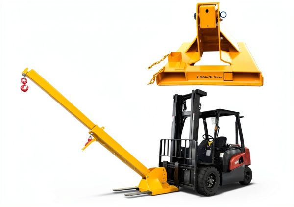 6600Lbs Telescopic Fork Lift Booms IntXanth 4 Angles 12ft-3