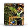 Forklift Safety Cage 36x36 Sidasu 1200lb Man Lift Basket with Wheels-5