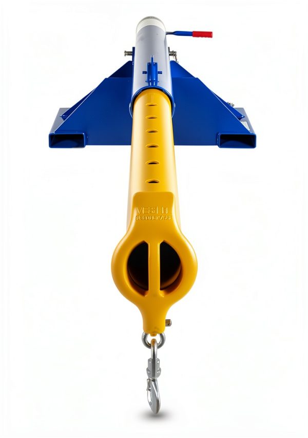 Vestil Steel Orbit Telescoping Lift Boom 36in 4,000lb Capacity Blue-2