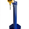 Vestil Steel High Rise Telescoping Boom 36in Fork Pocket 6000lb Blue-2