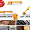 6600Lbs Telescopic Fork Lift Booms IntXanth 4 Angles 12ft-4