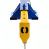 Vestil Orbit Telescoping Lift Boom 8000lb 36" Pocket Blue LM-OBT-8-36-2