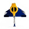 Vestil LM-F15-4-24 Steel Lift Master Boom 24 In. Fixed 15 Degrees 4,000 Lb. Capacity Blue and Yellow-2