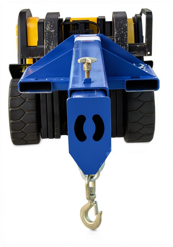 Vestil LM-EBT-8-24 Steel Telescoping Lift Boom Pocket 8,000lb Blue-4