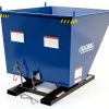 Global Industrial 2 Cu Yd Self Dumping Forklift Hopper Bump Release-1