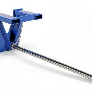 Vestil CRP-108 Fork Mounted Rug Ram Boom 2500 lb Blue Silver-0