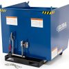 Low-Profile Self-Dumping Forklift Hopper Global Industrial 6000lb-3