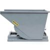 Global Industrial Forklift Hopper 2 Cu Yd Gray Duty Dumping-4