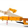Forklift Crane 6000lb Capacity Jib Boom Yellow by YINTATECH-2