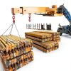 Forklift Crane 6000lb Capacity Jib Boom Yellow by YINTATECH-4