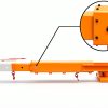 VEVOR Forklift Jib Boom Crane 6000lb with Dual Hooks and Boom-2