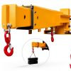 VEVOR Forklift Jib Boom Crane 6000lb with Dual Hooks and Boom-0
