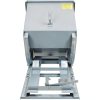 Global Industrial Forklift Hopper 2 Cu Yd Gray Duty Dumping-3