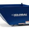 Low-Profile Self-Dumping Forklift Hopper Global Industrial 6000lb-0